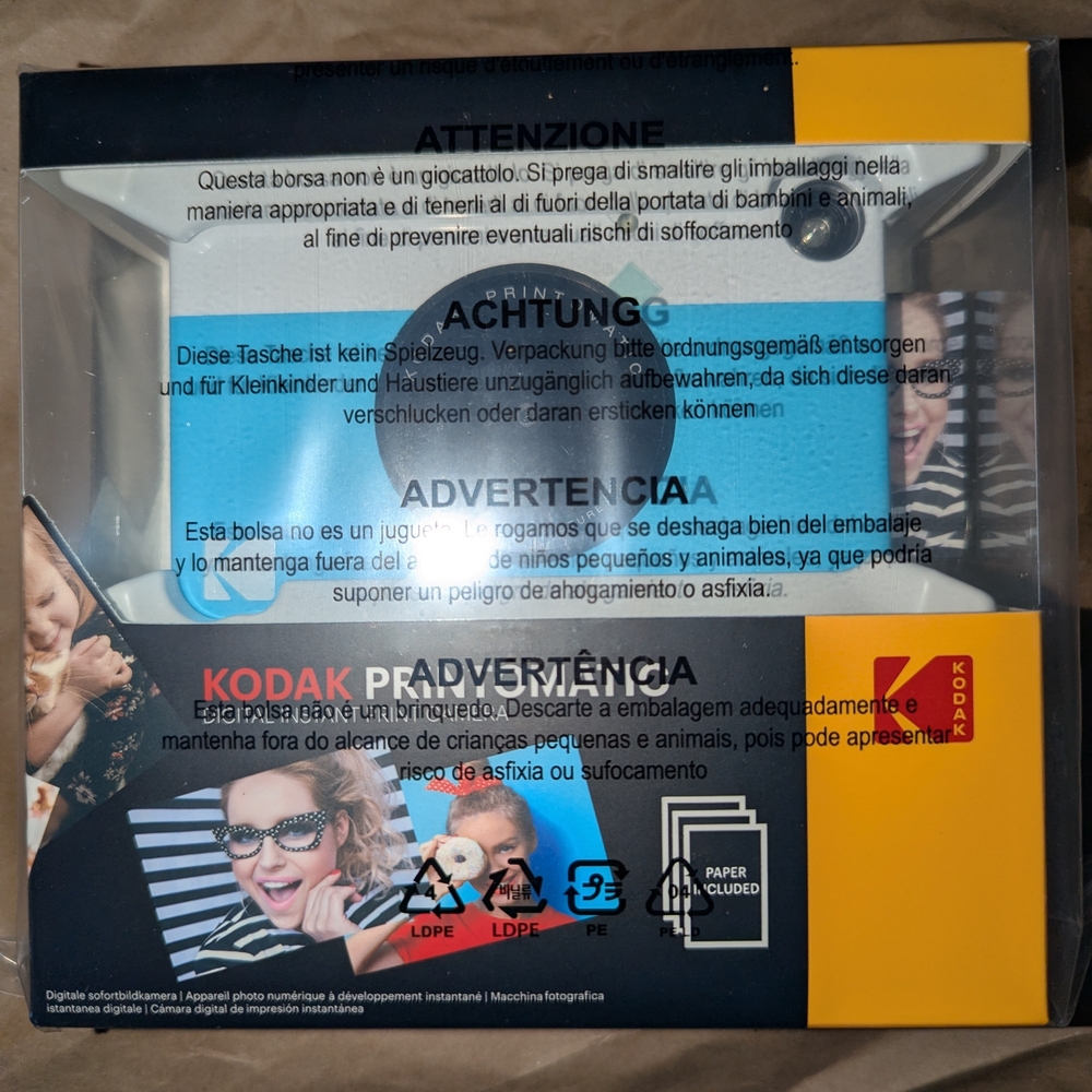 Kodak Blue Printomatic Instant Print